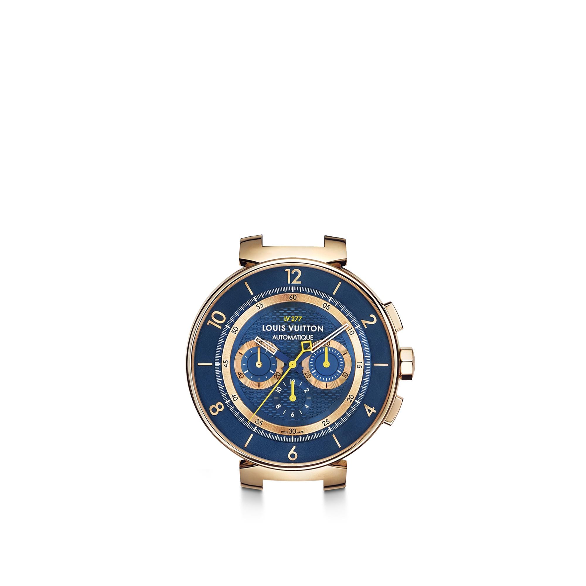 Louis Vuitton 腕時計⌚︎ Tambour Taiko Spin Time, Automatic, 39.5mm, White gold